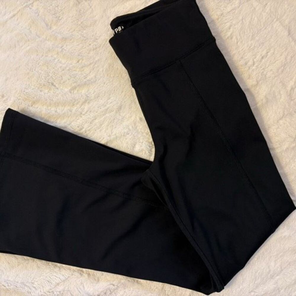 Abercrombie Kids YPB Flare Leggings Black Size 9/10